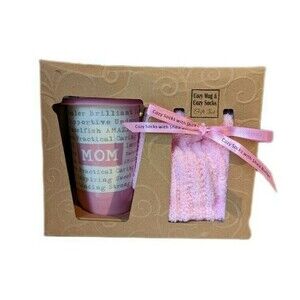 Cozy Mug & Cozy Socks Gift Set for Mom